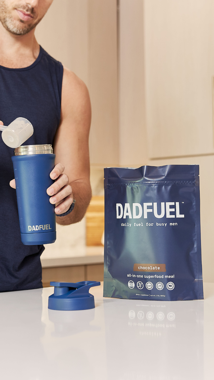 DADFUEL Meal Supplement Shake For Busy Men